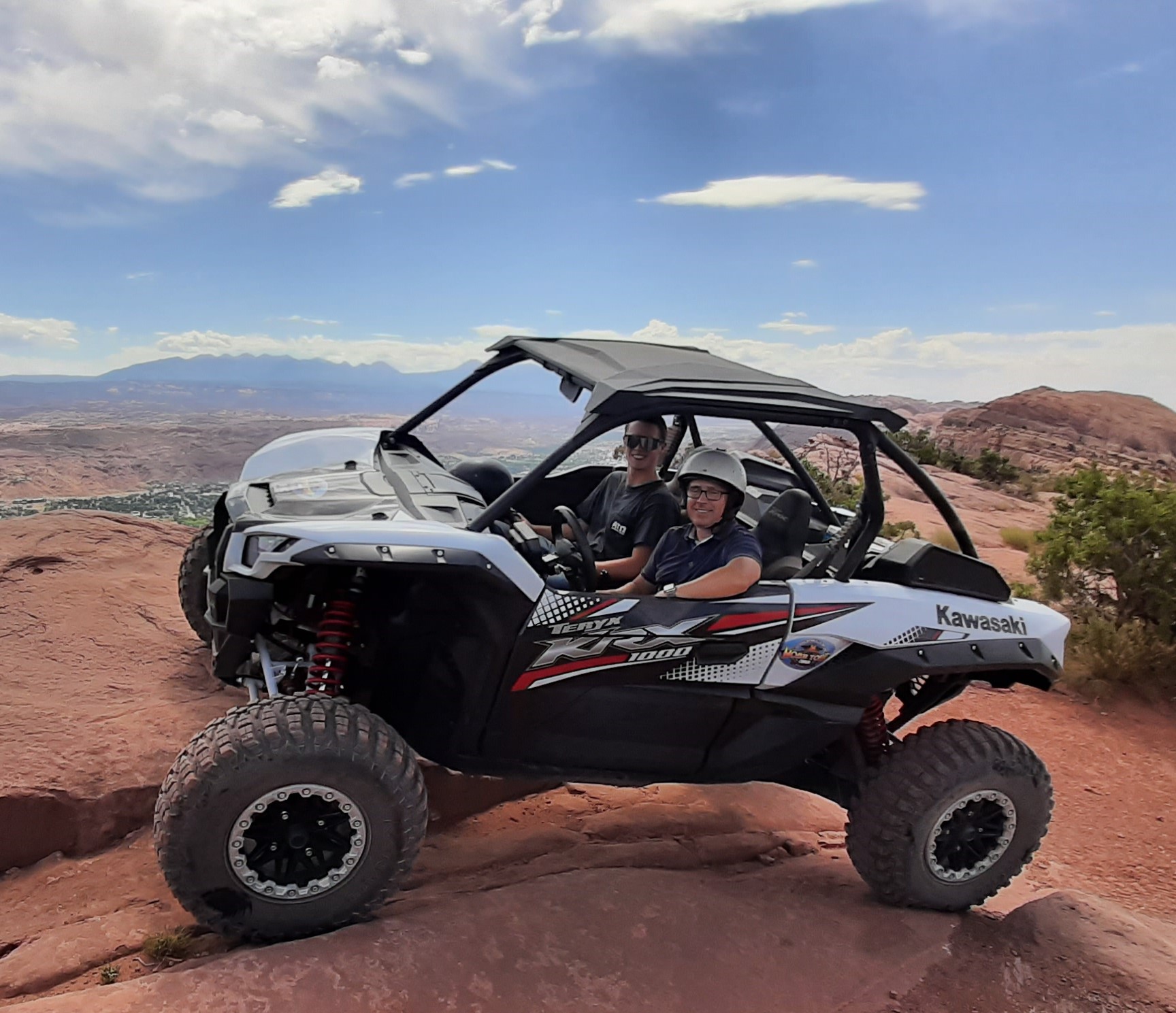 Great view from Poison Spider UTV side x side tour