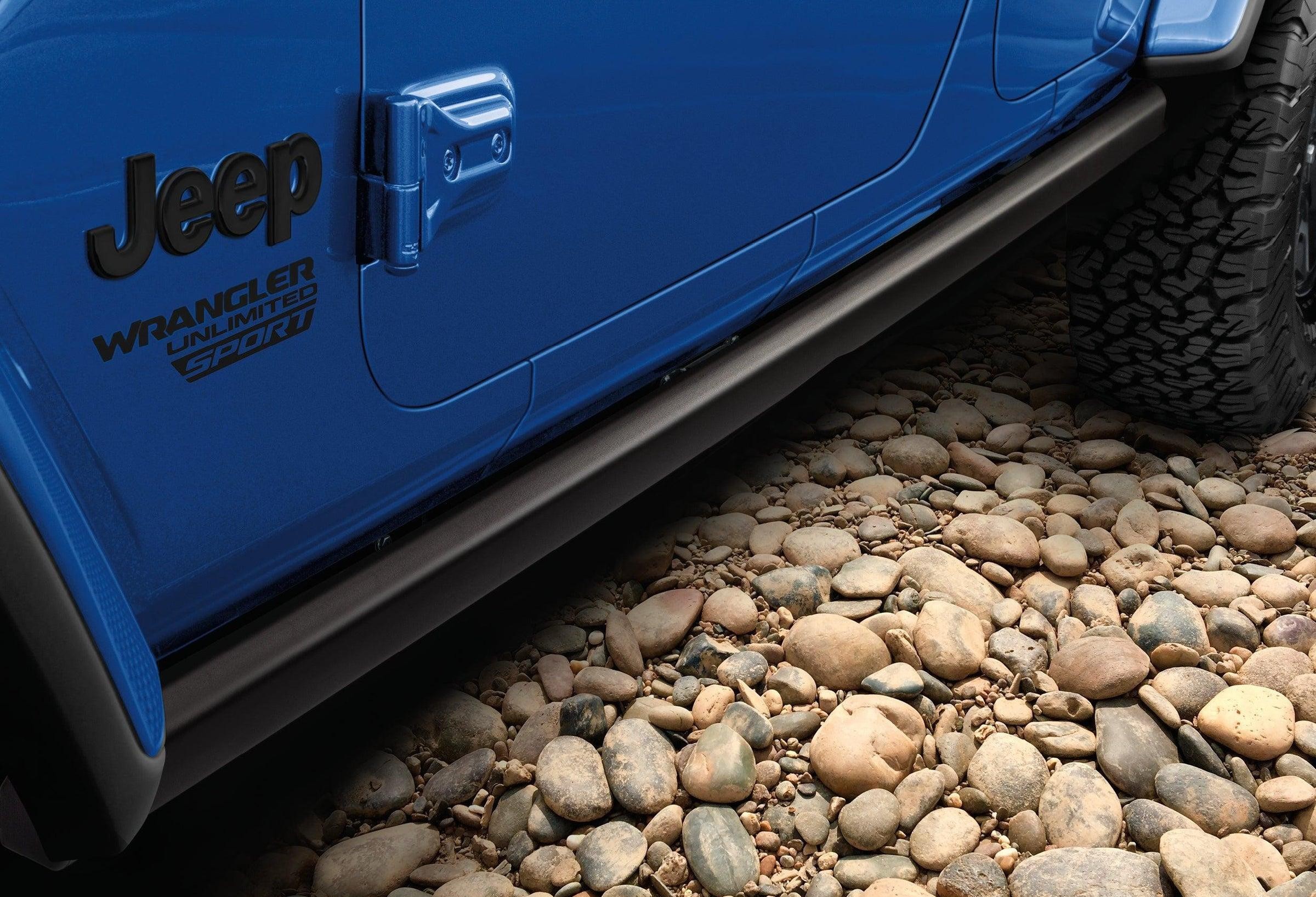 Jeep Rubicon Wrangler rock slider