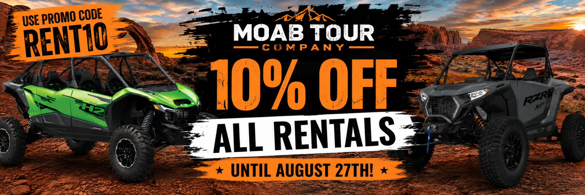 Moab ATV Rentals | Best ATV/4-Wheeler | Moab Tour Company