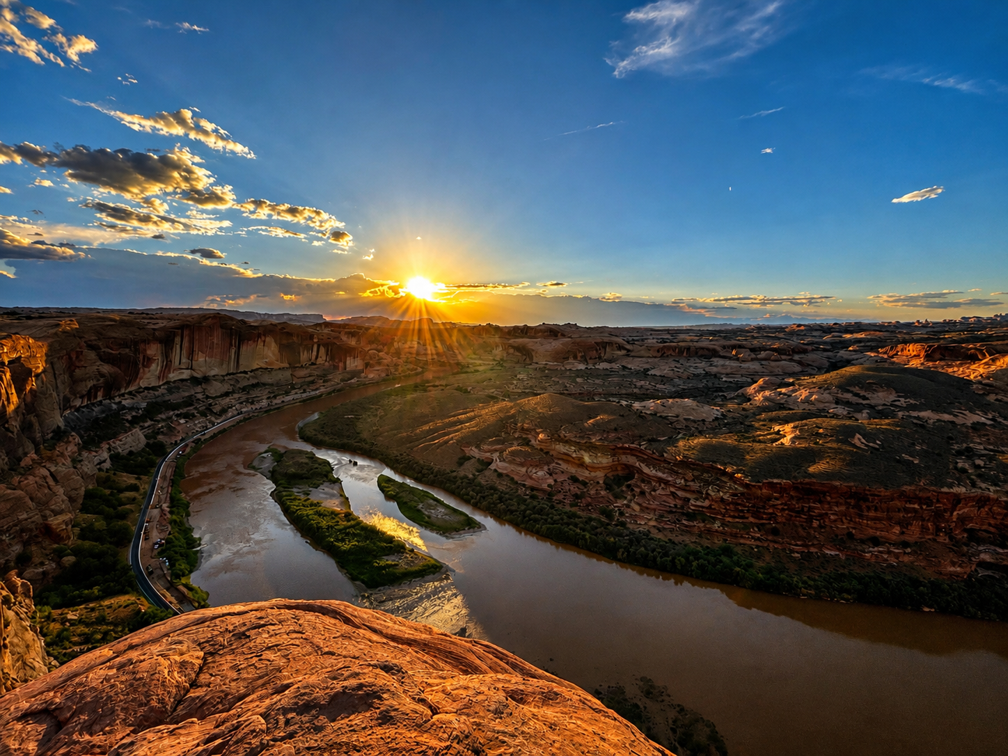 Colorado River UTV Sunset