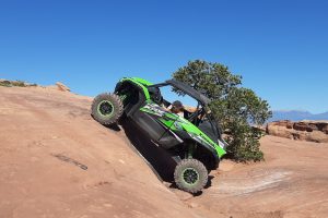 going vertical on Poison Spider UTV side by side tour