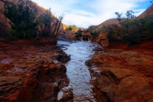 Moab utv tour with water