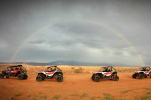 Rainy days on Hells revenge UTV side by side tour